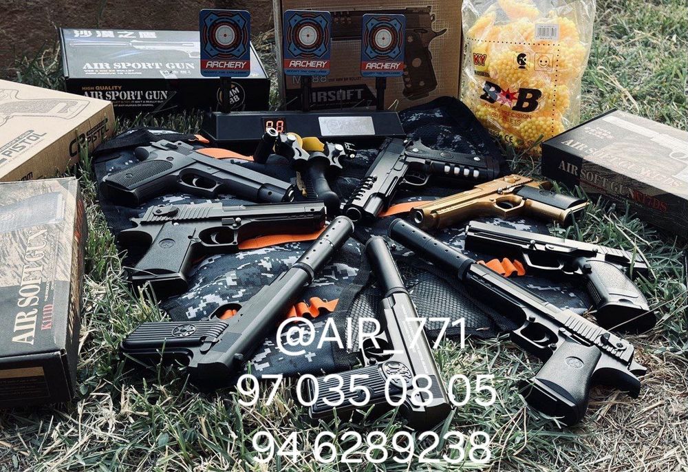 Airsoft gun железный Пистолеты страйкболный