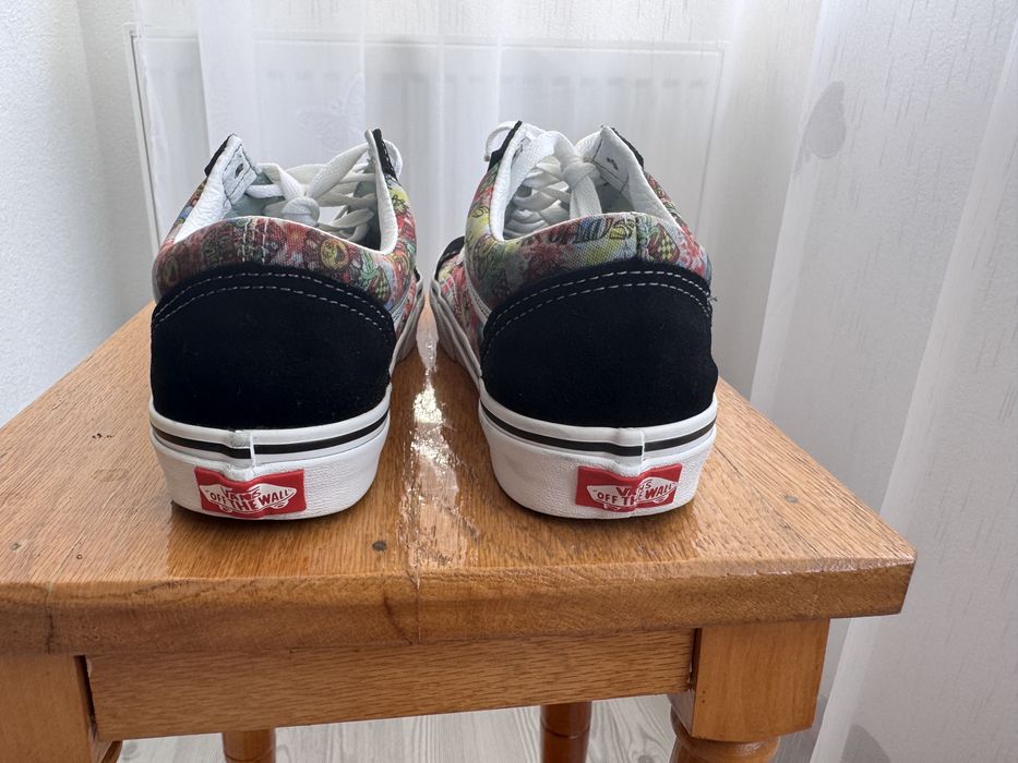 Vans Old Skool cu imprimeu colorat,marimea 36