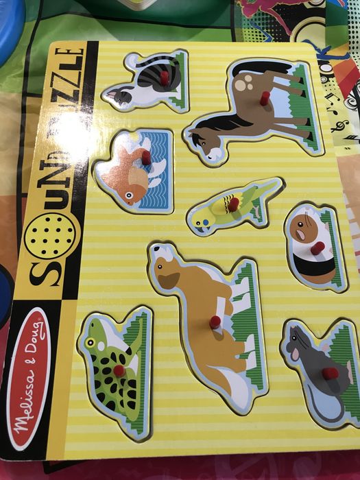 Пъзели музикален и 3 D ферма