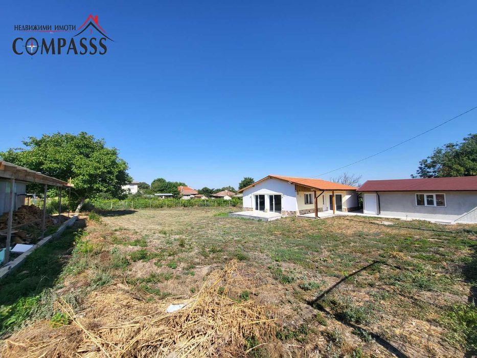 с. Паскалево, обл. Добрич, къща ново строителство с двор 130000евро!