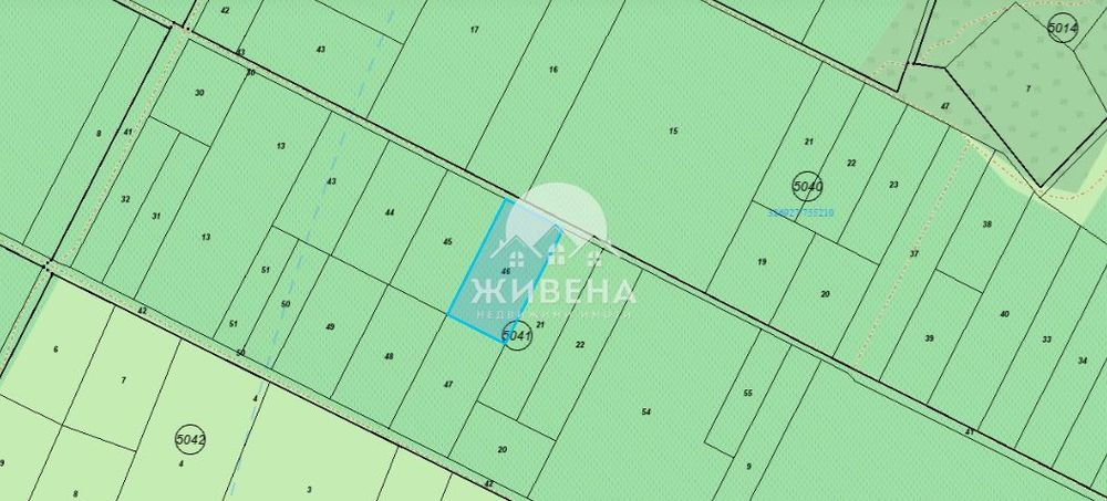 Парцел / лозе в м-т Боровец /Кантара/ Гергин чешма, площ 2925 кв.м