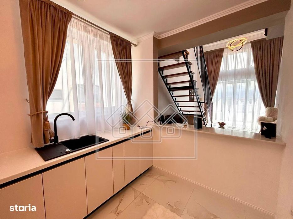 Penthouse de lux cu 5 camere, loc de parcare, ansamblu nou