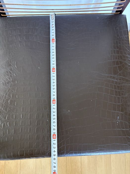 Pier Antonio Bonachina стол естествена кожа