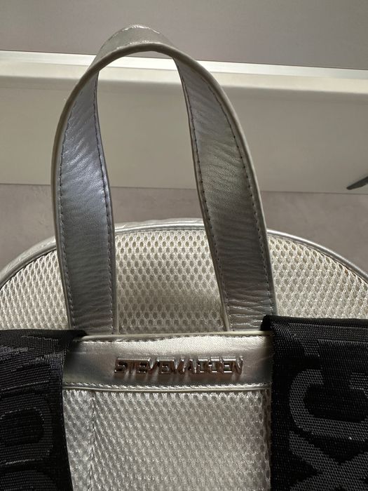 Steve Madden Раница Glazed от еко кожа, Сребрист