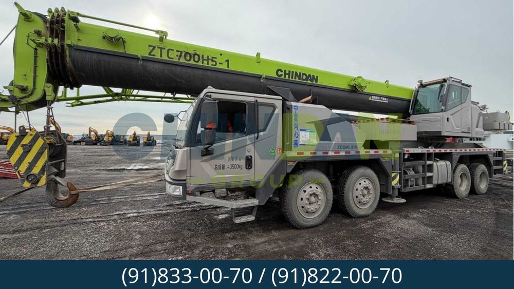 Автокран Zoomlion ZTC700H5-1 70 тонналик сотувда