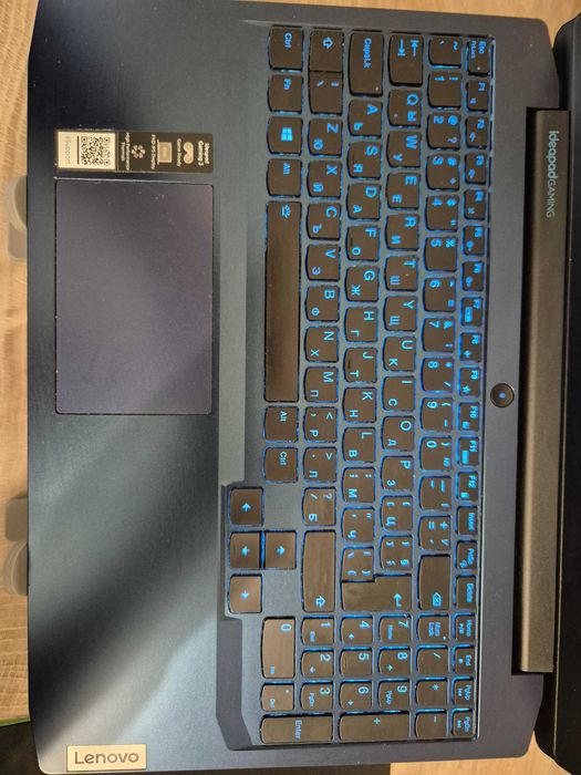 Гейминг лаптоп Lenovo IdeaPad Gaming 3 15ARH05 – Ryzen 7 4800H, 16GB RAM, GTX 1650 Ti, 512GB SSD