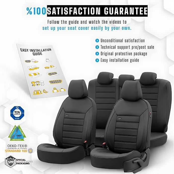 Тапицерия за седалки Otom Premium PRM106 (Черно)