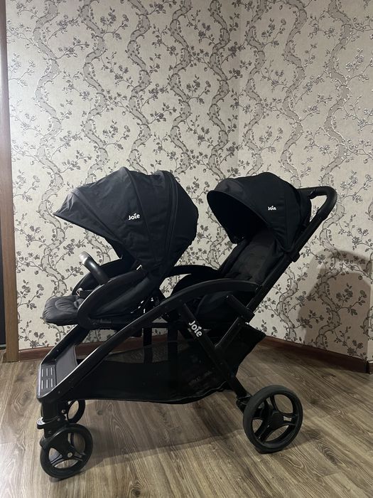Коляска прогулочная Joie Evalite Duo, графит