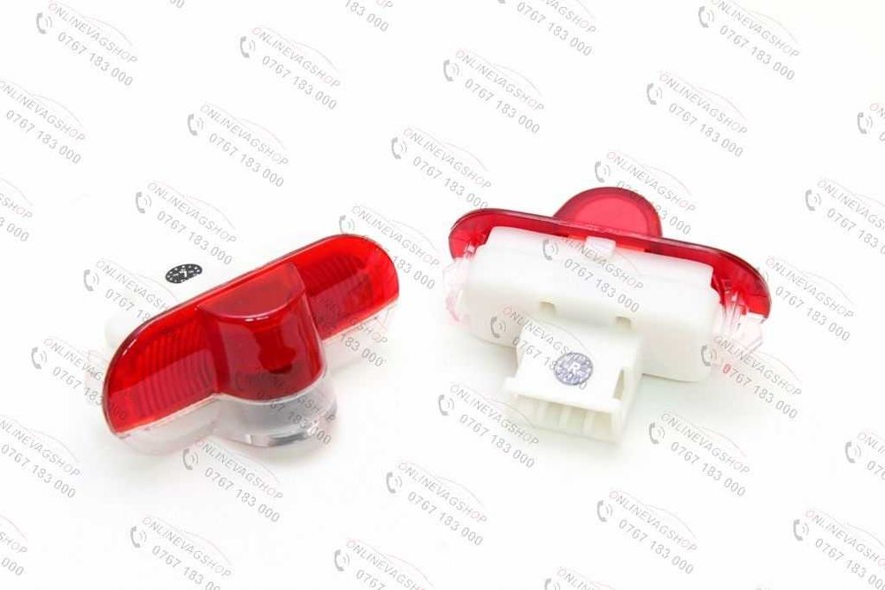 Set lampi dedicate logo Volkswagen pt portiere VW Passat B6, Golf 5,Golf 6, Eos, Scirocco, Passat B7