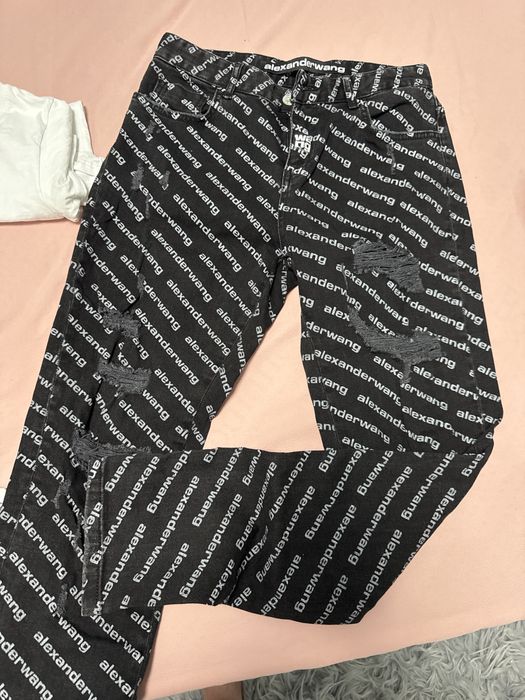 Wang Дънки alexander wang