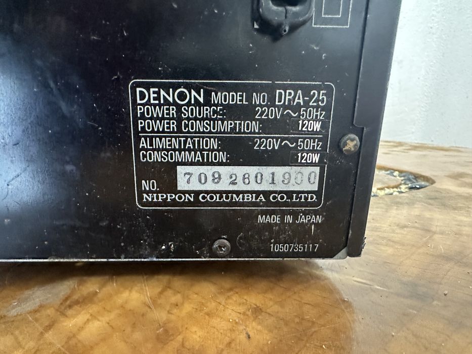 Statie / amplificator denon dra 25
