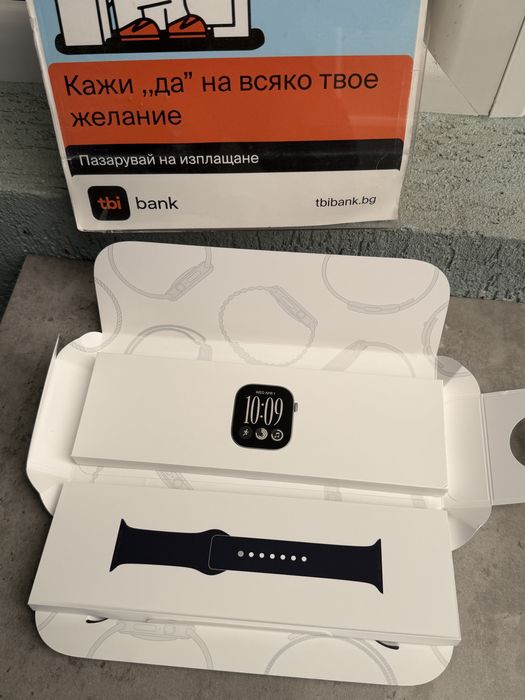 НОВ! APPLE WATCH Series 12 42mm Sp Gray Al 24М ГАРАНЦИЯ