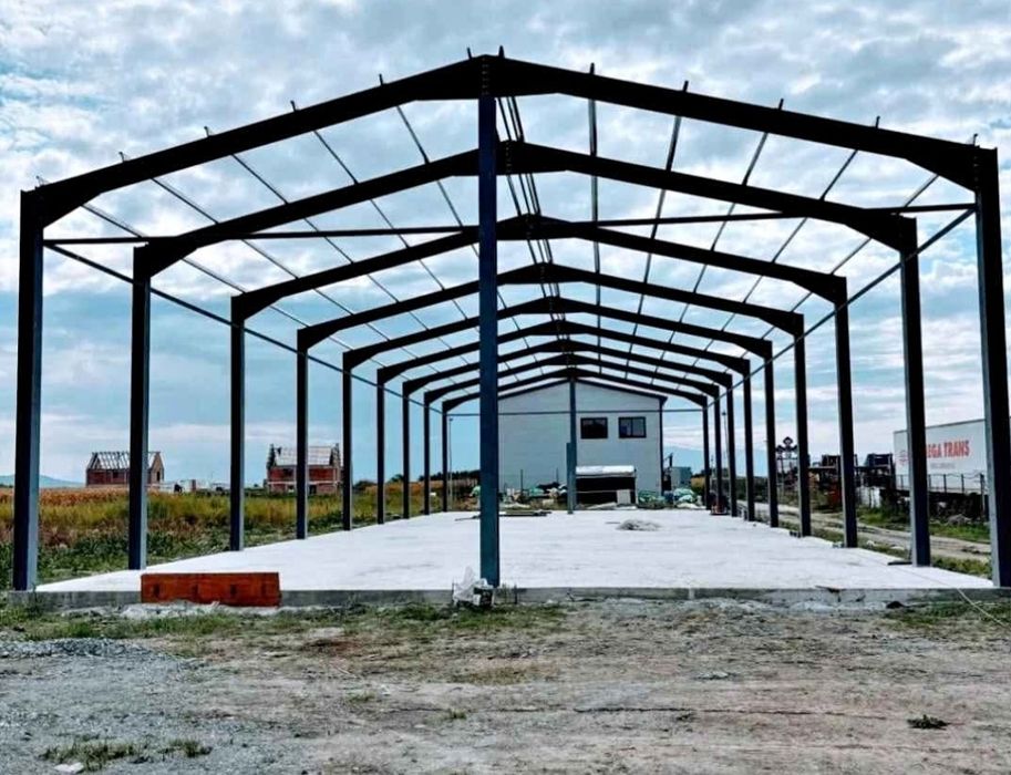 Structuri metalice hale la cheie