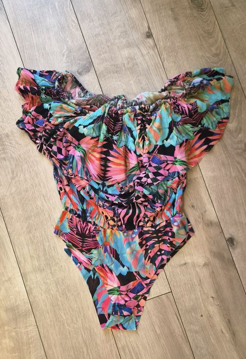 Боди-блуза с волани Desigual, размер ХЛ
