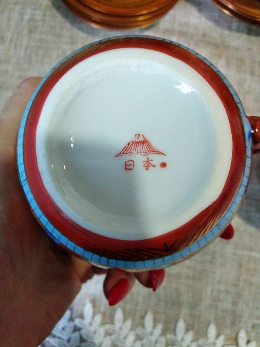 Сервиз императорский фарфор ,из костяного фарфора ,ручная работа