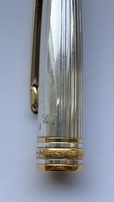 Stilou Montblanc Meisterstück Solitaire 144 – Argint 925 – Aur 14K