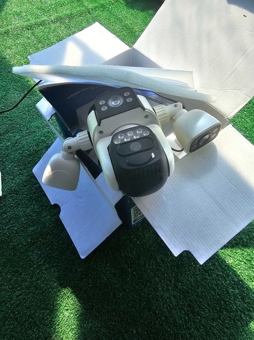 Camera video panou solar