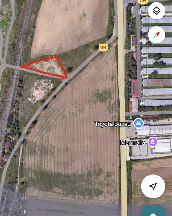 Vand teren zona RAR Buzau