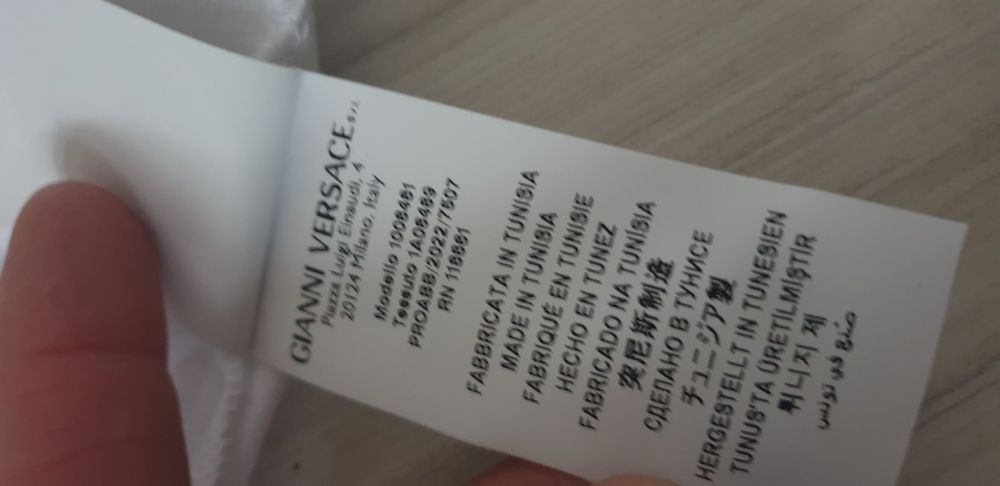 Versace Medusa Gianni VERSACE Cotton  M НОВО! ОРИГИНАЛ! Мъжка Тениска!