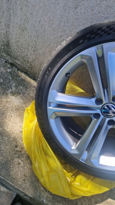 Vănd jante tiguan R -line 19 + anvelope  255/40/19