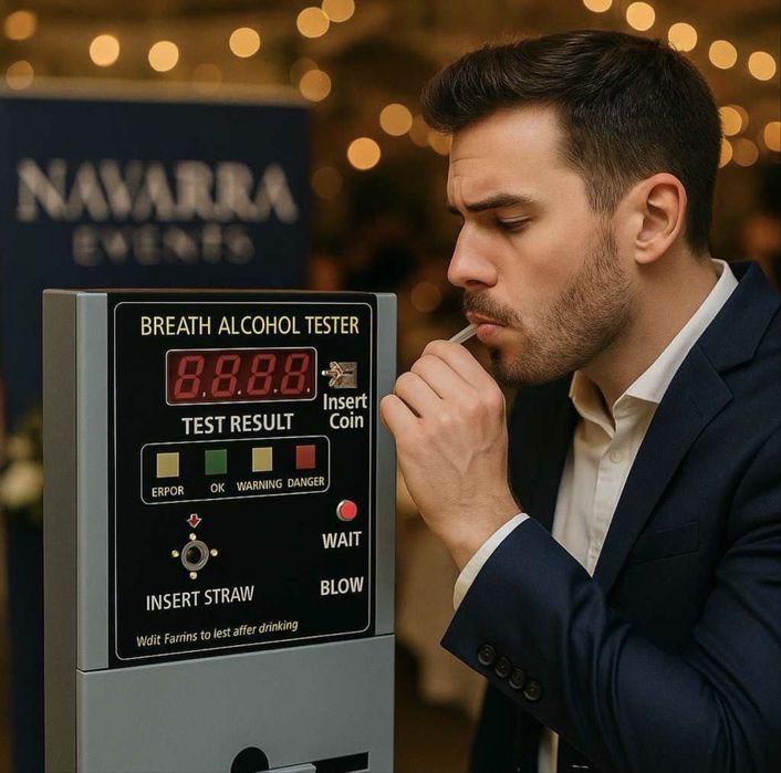 Alcool test evenimente de inchiriat!