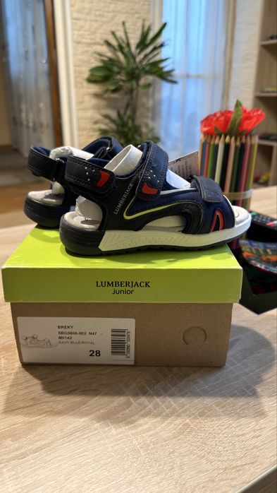 Sandale copii Lumberjack Brecky marimea 28