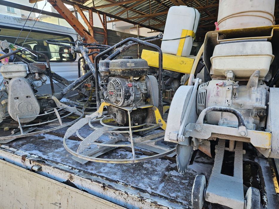 Машини за изработка на шлайфан  бетон