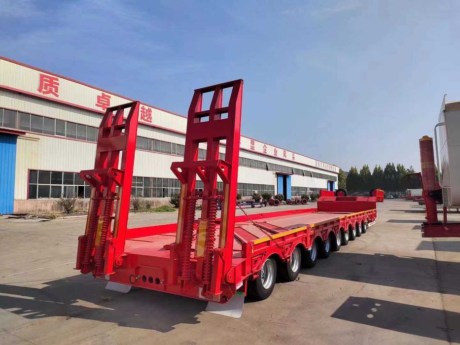 Специальный прицеп для перевозки экскаваторов