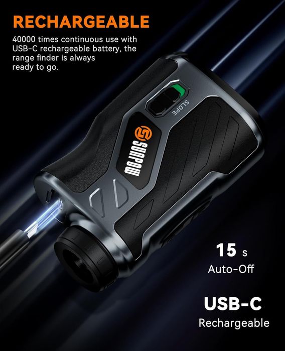 Telemetru Sunpow Golf Rangefinder C015, Nou