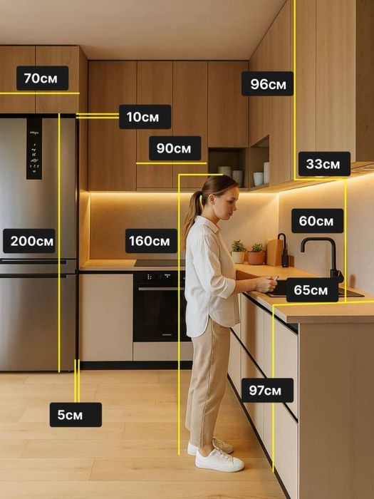 Kuxinni mebel zakaz asosida yasimiz nalichi ham bor