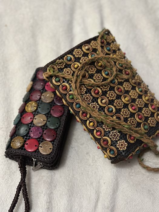 Сумка и кошелек ручная работа