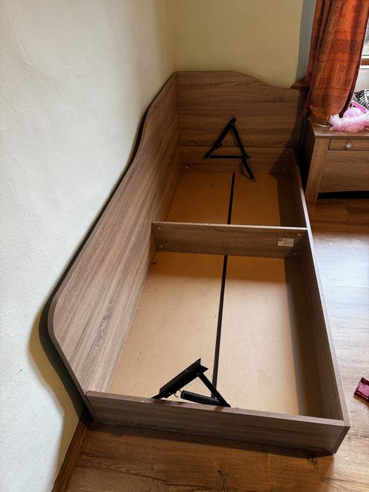 Единично легло 82/190 Дъб Сонома