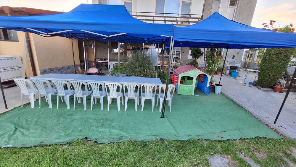 Маси, столове, шатри,хладилници, осветление и всичко за вашето събитие