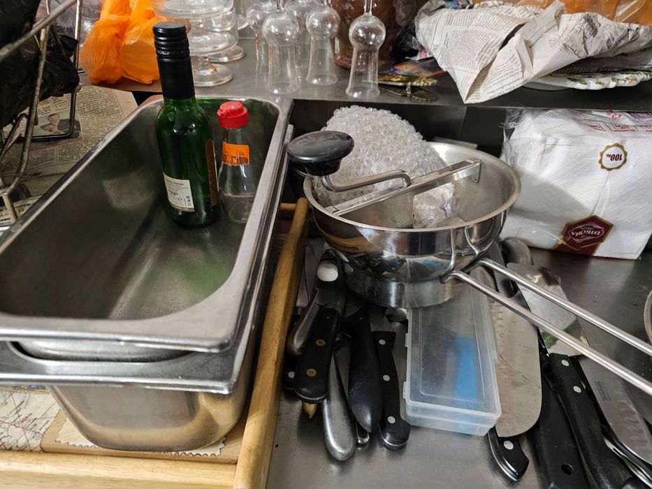 Алпака,инокс,ножове и прибори за кухня.