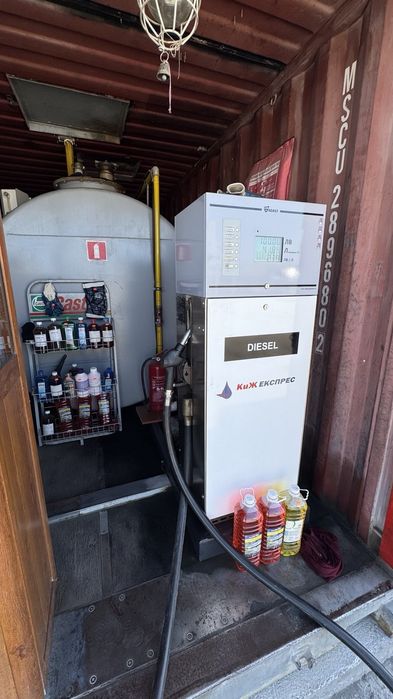 Бензиностанция с дизел колонка