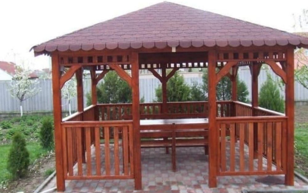 Vând foișor Terase din lemn
-foișoare la comanda
-pergole modele moderne
-leagăne din lemn sau metal
-gard confecționat din lemn
-asteriala (plata) di