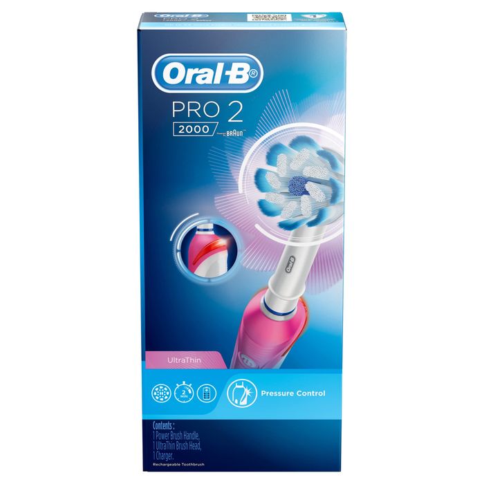 Электрическая зубная щетка Braun Oral-B Pro2 2000