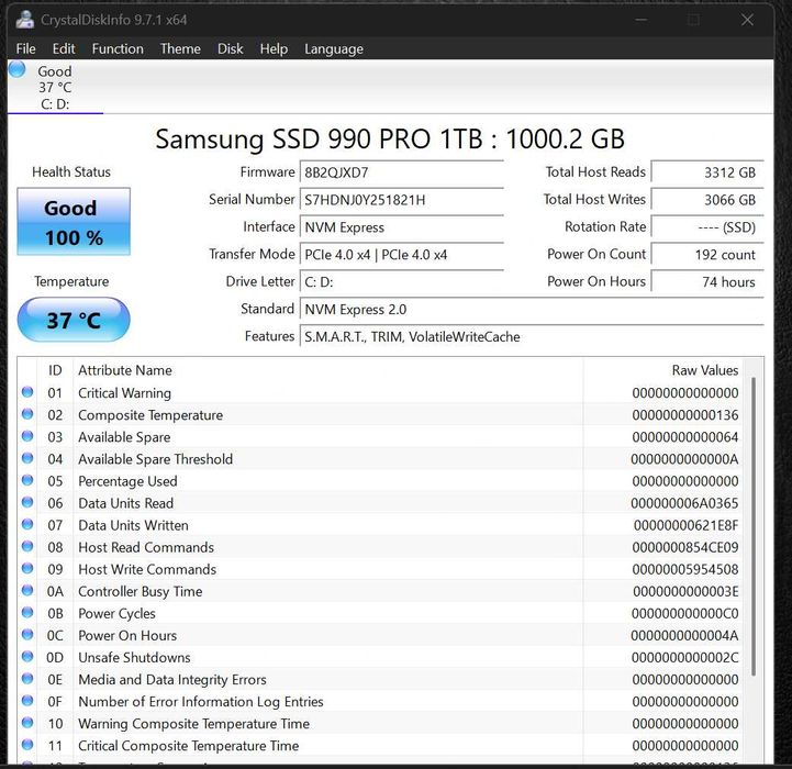 Hp Probook 440 g10 i5-gen13, ram 16gb, ssd Samsung 990 Pro 1tb, wifi 7