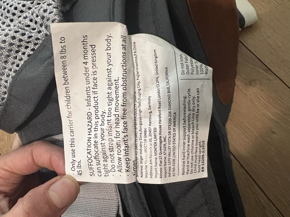 Бебешка раница / кенгуру Besrey