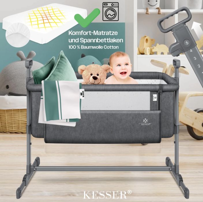 KESSER® допълнително легло Hubi 3-в-1