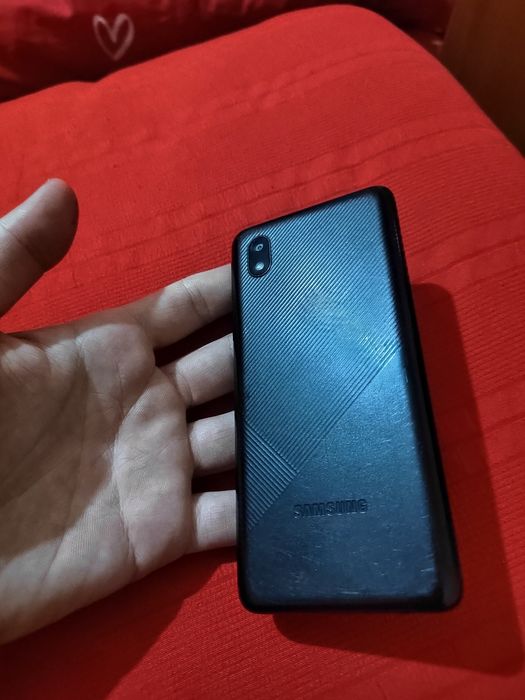 Galaxy core a01 black