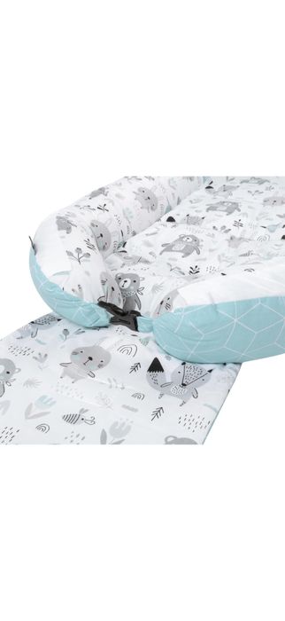 Бебешко гнездо Bellochi Baby Nest Cocoon Animaland, Многоцветен, XL, 90x60 см