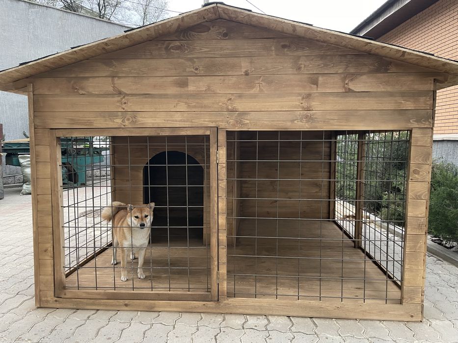 Продам вольер с будкой