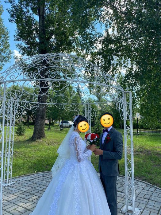 Продам красивое свадебное платье