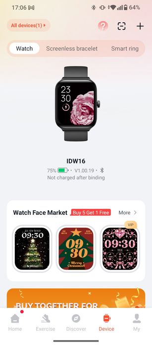 Vând smartwatch de dama