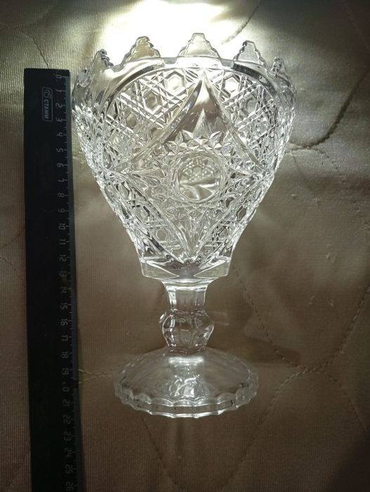 Вазы цветные и хрустальные СССР