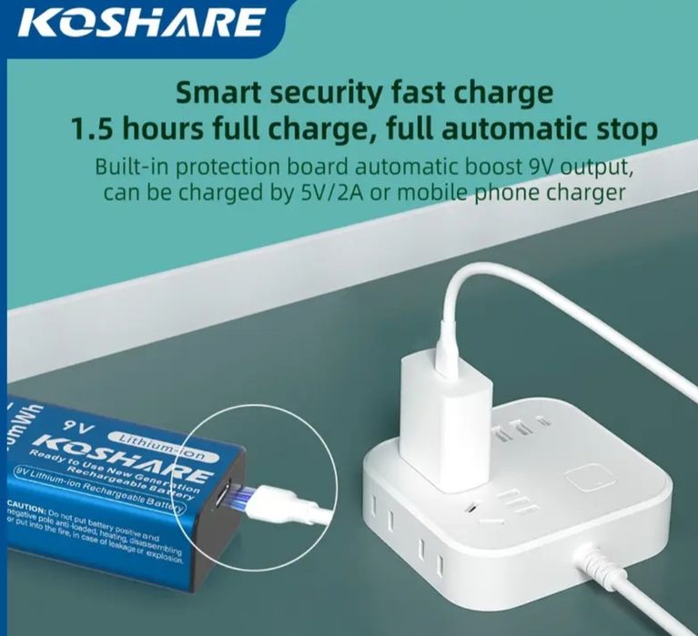 9 V акумулаторна батерия