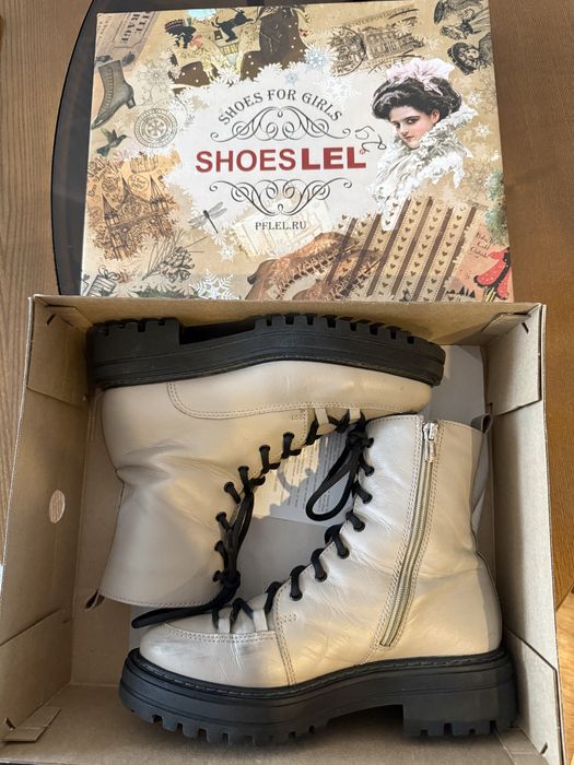 Ботинки натуральная кожа