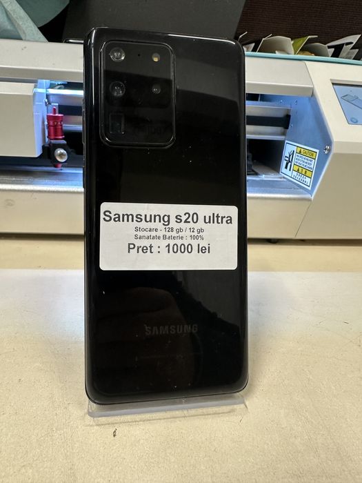 S20 ultra / 12 gb ram / garantie / folie sticla cadou