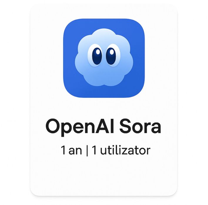 OpenAI ChatGPT PRO + Sora 2 – 1 An 1 utilizator | Model GPT-5.1